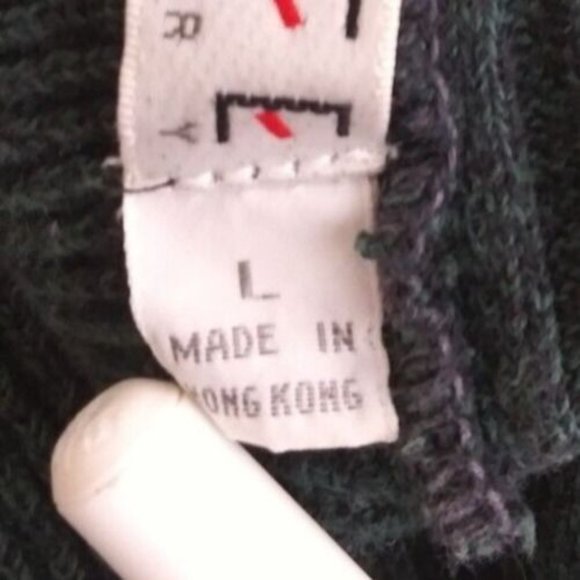 Naturalife Daniel Cleary Women's Dark Green Sweater Size Large - Picture 6 of 7